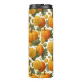 Chrysanthemum Fall Design Thermosbecher (Rückseite)