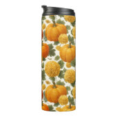 Chrysanthemum Fall Design Thermosbecher (Nach rechts gedreht)