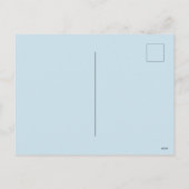 Chrysanthemum Feiertagspostkarte (Rückseite)