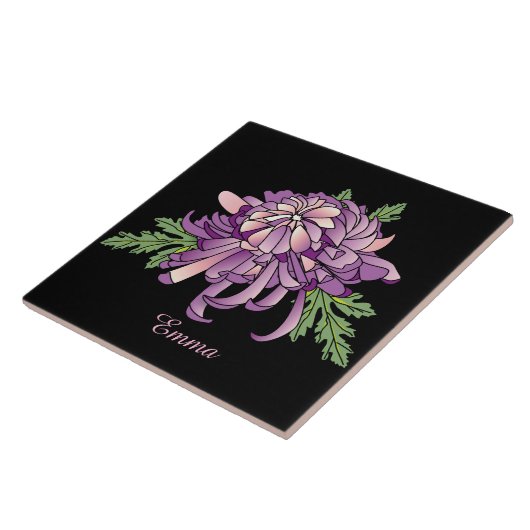 Chrysanthemum Fliese (Seite)