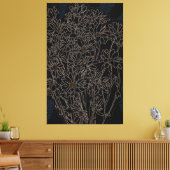 Chrysanthemum Garden Blume Art Leinwanddruck (Insitu (Wohnzimmer))