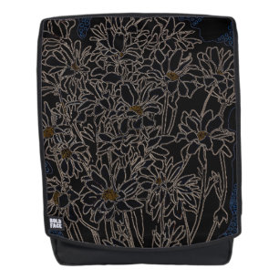 Chrysanthemum Garden Blume Art Rucksack