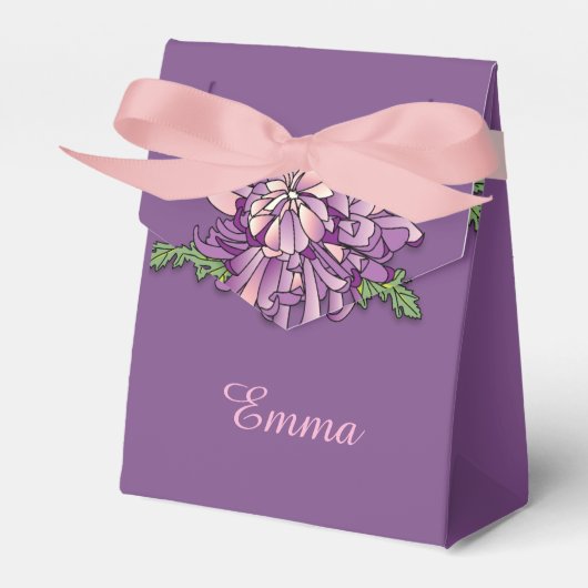 Chrysanthemum Geschenkschachtel (Vorderseite)