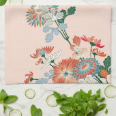 Chrysanthemum Geschirrtuch (Gefaltet)