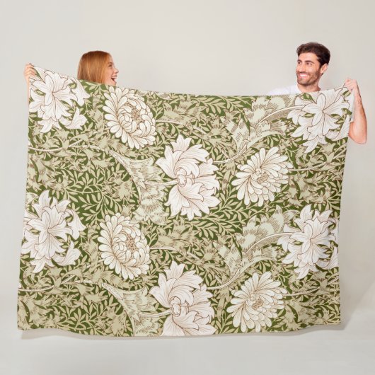 Chrysanthemum Gold, William Morris Fleecedecke (Beispiel)