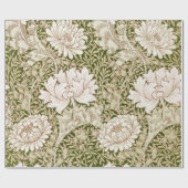Chrysanthemum Gold, William Morris Geschenkpapier (Flach)