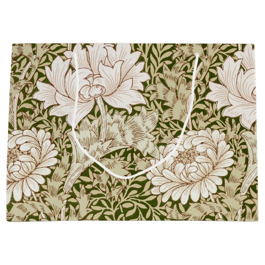 Chrysanthemum Gold, William Morris große Geschenkt Große Geschenktüte (Vorderseite)