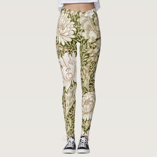 Chrysanthemum Gold, William Morris Leggings (Vorderseite)