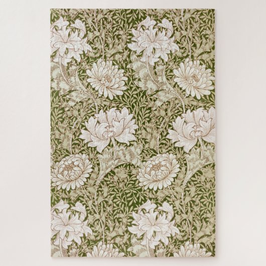 Chrysanthemum Gold, William Morris Puzzle (Vertikal)