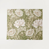 Chrysanthemum Gold, William Morris Wandteppich (Vorderseite (Horizontal))