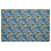 Chrysanthemum goldgelb zeichnend Stoff (Fat Quarter (45,7 x 55,9 cm))