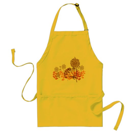 Chrysanthemum Graphic Schürze (Vorne)