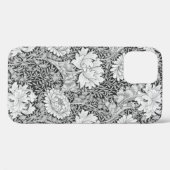 Chrysanthemum Gray, William Morris Case-Mate iPhone Hülle (Rückseite (Horizontal))