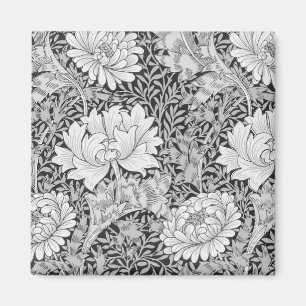 Chrysanthemum Gray, William Morris Magnet