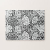 Chrysanthemum Gray, William Morris Puzzle (Horizontal)
