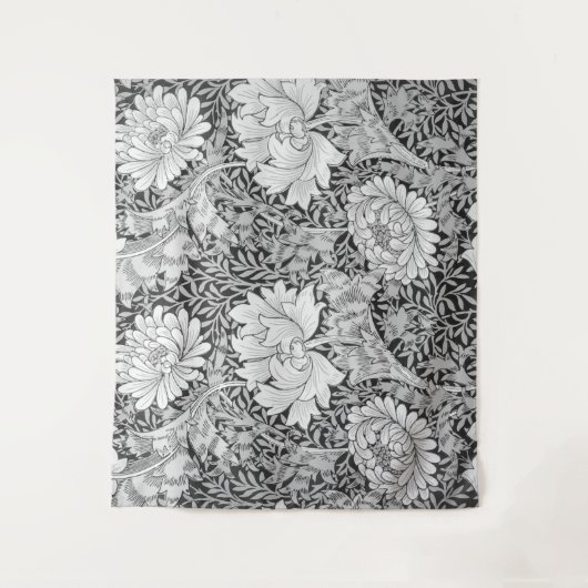 Chrysanthemum Gray, William Morris Wandteppich (Vorderseite)