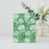 Chrysanthemum Green, Postkarte (Stehend Vorderseite)
