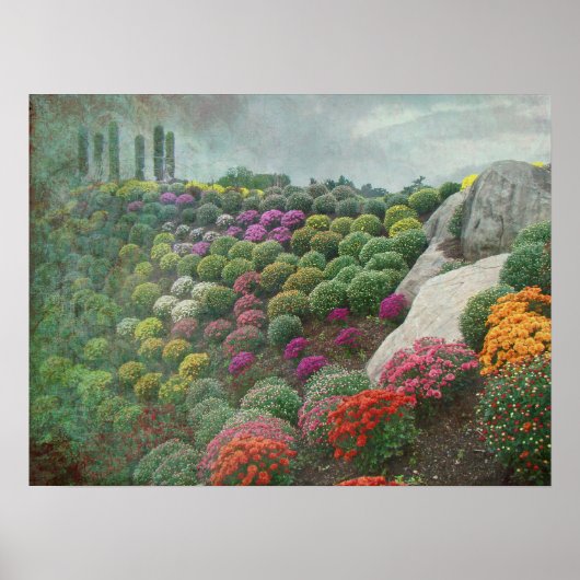 Chrysanthemum Hill Ott's Greenhouse Pennsylvania Poster (Vorne)