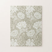 Chrysanthemum Ivory, William Morris Puzzle (Vertikal)