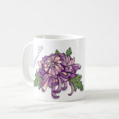 Chrysanthemum Kaffeetasse (Vorderseite Links)