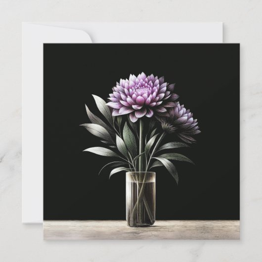 Chrysanthemum Karte (Vorderseite)