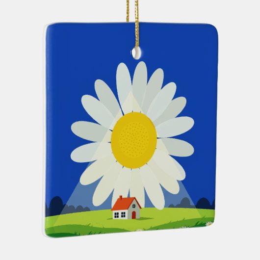 Chrysanthemum Keramikornament (Rechts)