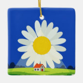 Chrysanthemum Keramikornament (Vorderseite)