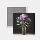Chrysanthemum Magnet (Vorderseite/Rückseite)