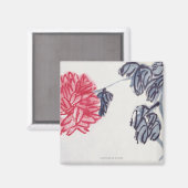 Chrysanthemum Magnet (Vorderseite/Rückseite)