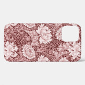 Chrysanthemum Maroon, William Morris Case-Mate iPhone Hülle (Rückseite (Horizontal))