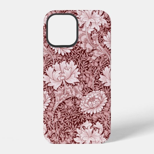 Chrysanthemum Maroon, William Morris iPhone Hülle (Rückseite)