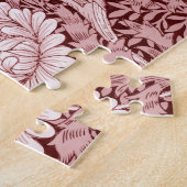 Chrysanthemum Maroon, William Morris Puzzle (Seite)