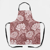 Chrysanthemum Maroon, William Morris Schürze (Vorderseite)