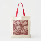 Chrysanthemum Maroon, William Morris Tragetasche (Vorne)