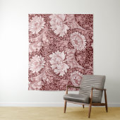 Chrysanthemum Maroon, William Morris Wandteppich (Beispiel)