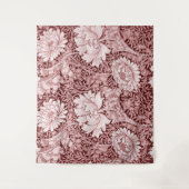 Chrysanthemum Maroon, William Morris Wandteppich (Vorderseite)
