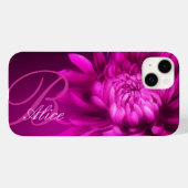 Chrysanthemum mauve Case-Mate iPhone hülle (Rückseite (Horizontal))
