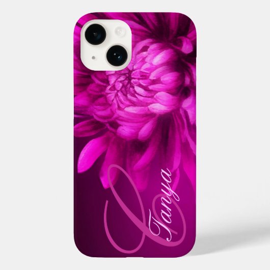 Chrysanthemum mauve nannte iPhone 6 Fall Case-Mate iPhone Hülle (Rückseite)