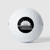 Chrysanthemum mit Wasser Golf Balls Golfball (Vorderseite)