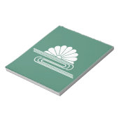 Chrysanthemum mit Wasser Notizblock (Rotiert)