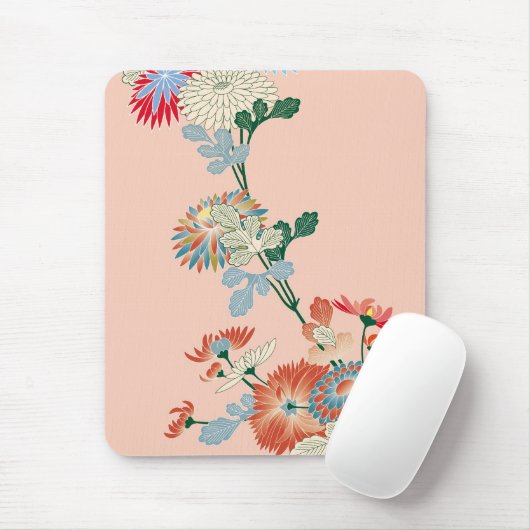 Chrysanthemum Mousepad (Mit Mouse)