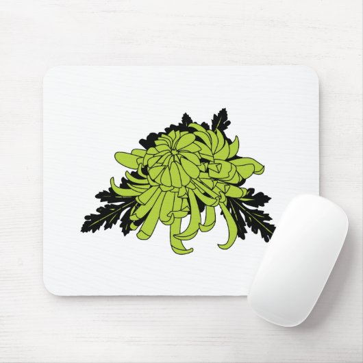 Chrysanthemum Mousepad (Mit Mouse)