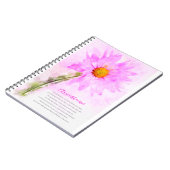 Chrysanthemum Notizblock (Linke Seite)