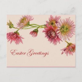Chrysanthemum Ostergruß - Postkarte