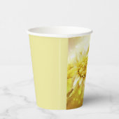 Chrysanthemum Party Cup mit Zitat Pappbecher (Rechts)