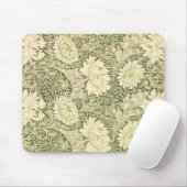Chrysanthemum pattern (1877) von William Morris Mousepad (Mit Mouse)