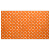 Chrysanthemum Pattern - Orange Stoff (Yard (91,4 cm))