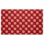 Chrysanthemum Pattern - Ruby Red Stoff (Fat Quarter (45,7 x 55,9 cm))