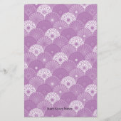 Chrysanthemum Pattern Stationery Briefpapier (Vorderseite)