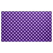 Chrysanthemum Pattern - Tief Lila Stoff (Yard (91,4 cm))